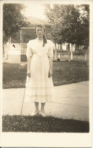 "Miss Baker" (Maybe Emma Bess's handwriting)