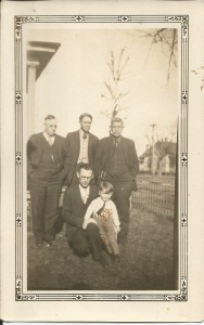 Thomas Levi Bess, back row, middle