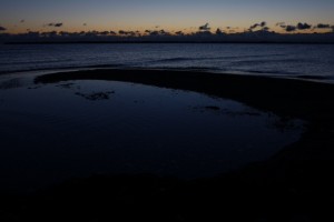 Sunrise over Lake Michigan