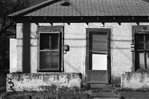 Adobe house in Alpine, Texas