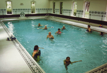 Interior of Natatorium